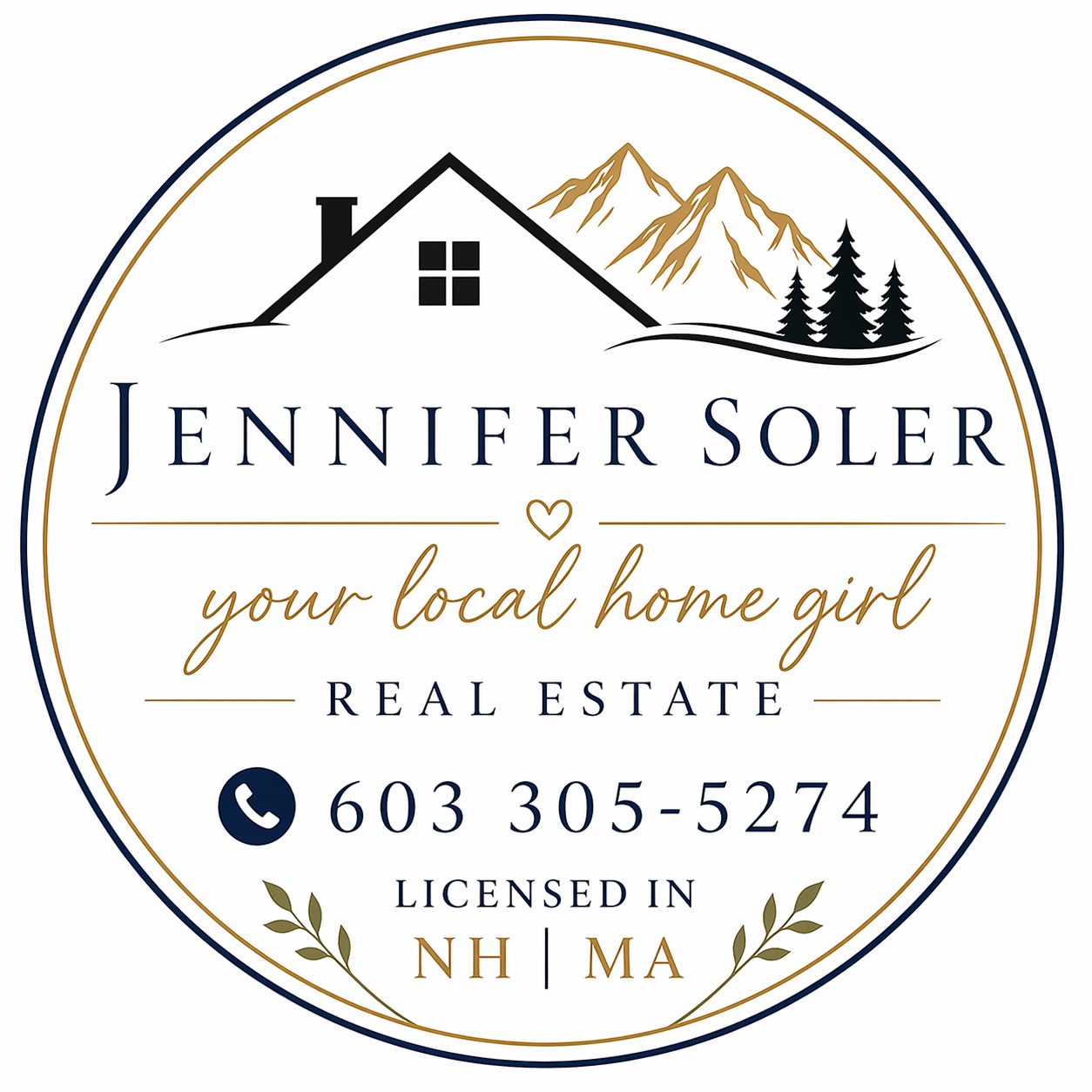 Jennifer Soler — Your Local Home Girl Real Estate logo