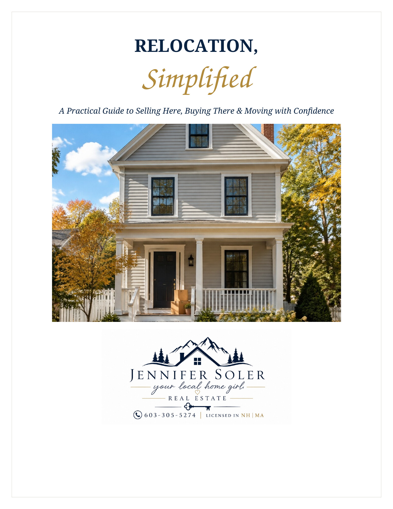 Relocation Simplified guide cover